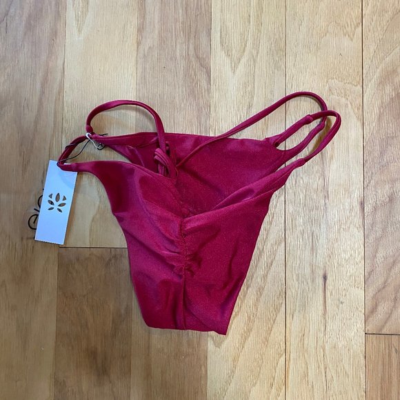 NWT GIGI C BIKINI RED ANDI BOTTOMS - Picture 5 of 5